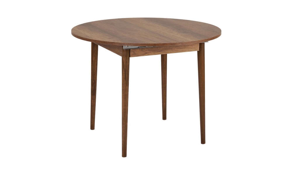 Masa de sufragerie extensibila, Viona - Barok Walnut, 100 x 75 x 100 cm