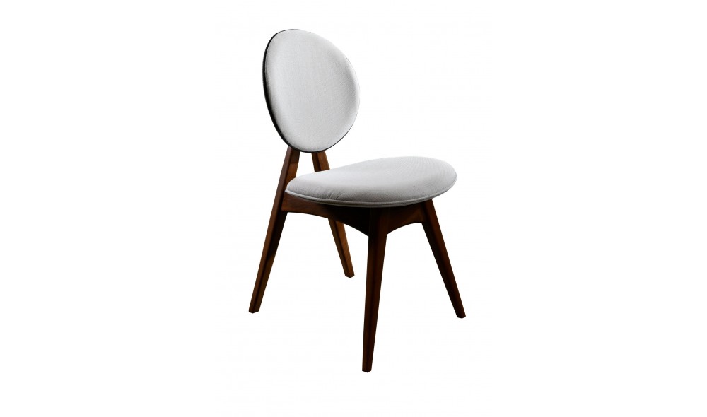 Set scaune (2 bucati), Touch v2, NucCrema, 54 x 93 x 55 cm