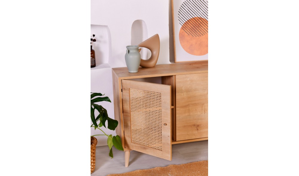 Consola, Hazeran, Stejar, 180 x 20 x 41 cm