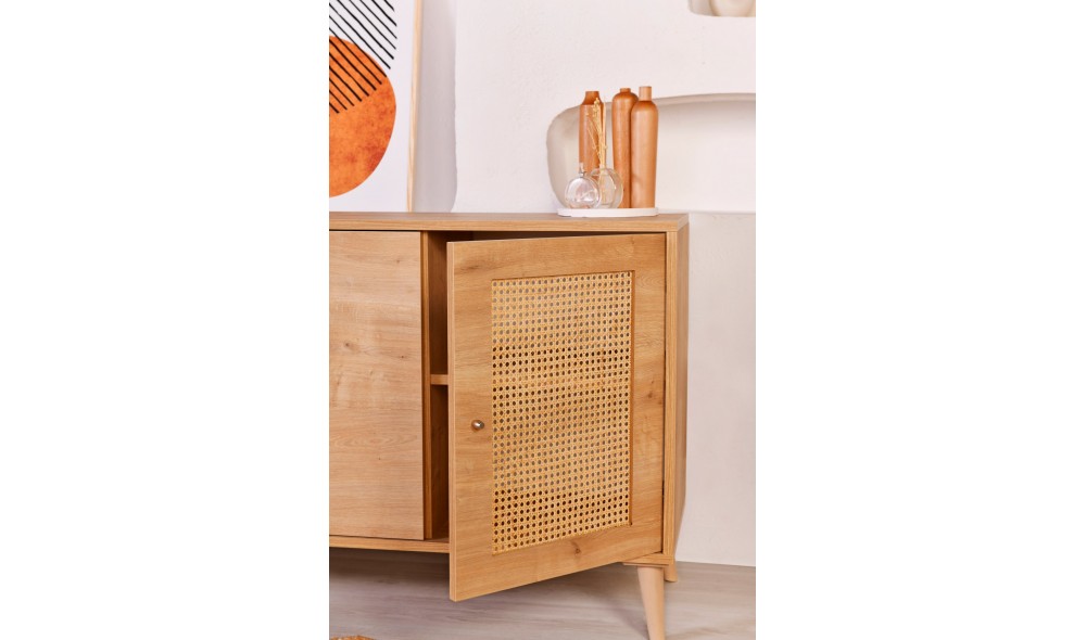 Consola, Hazeran, Stejar, 180 x 20 x 41 cm