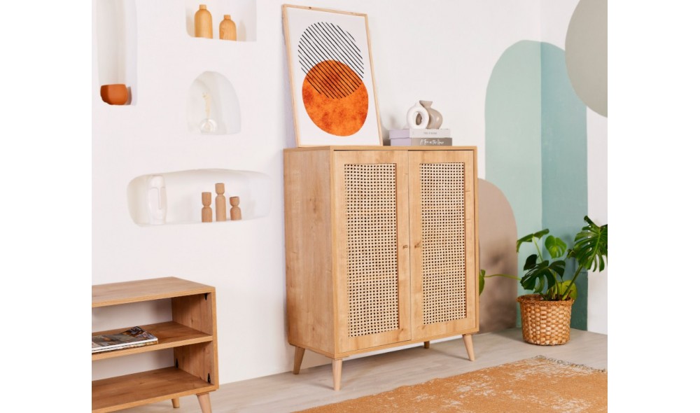 Consola, Hazeran Sideboard, Stejar, 90 x 110 x 400 cm