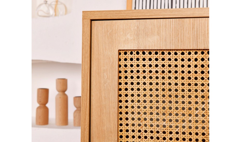 Dulap multifunctional, Hazeran Multi, Stejar, 90 x 110 x 40 cm