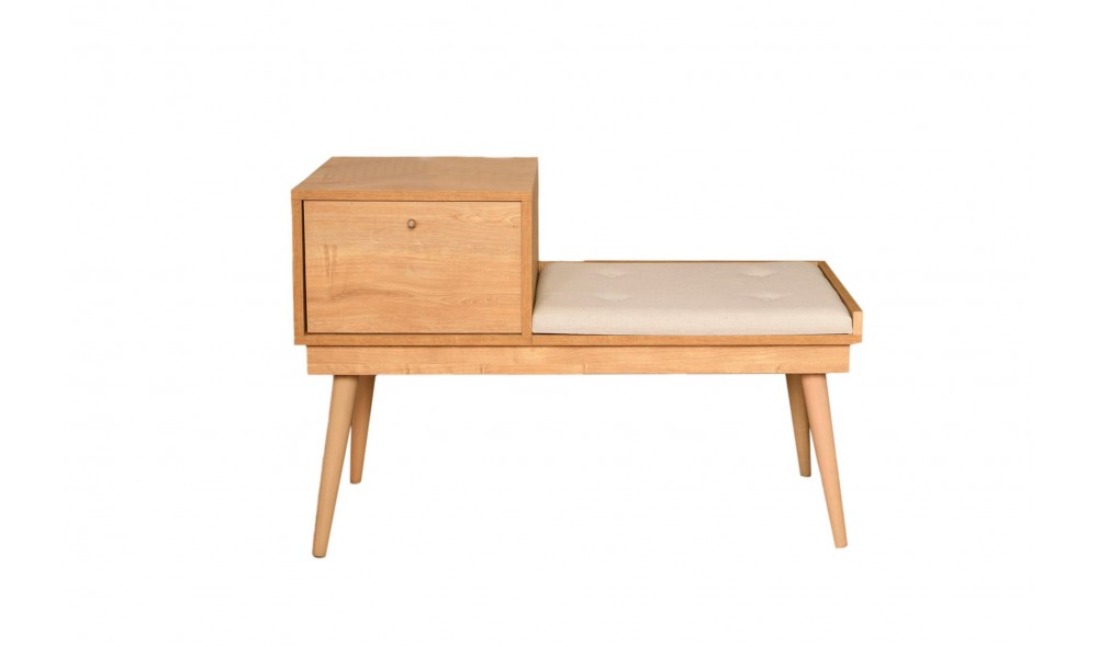 Bancheta, Urban, StejarCrema, 105 x 45 x 40 cm