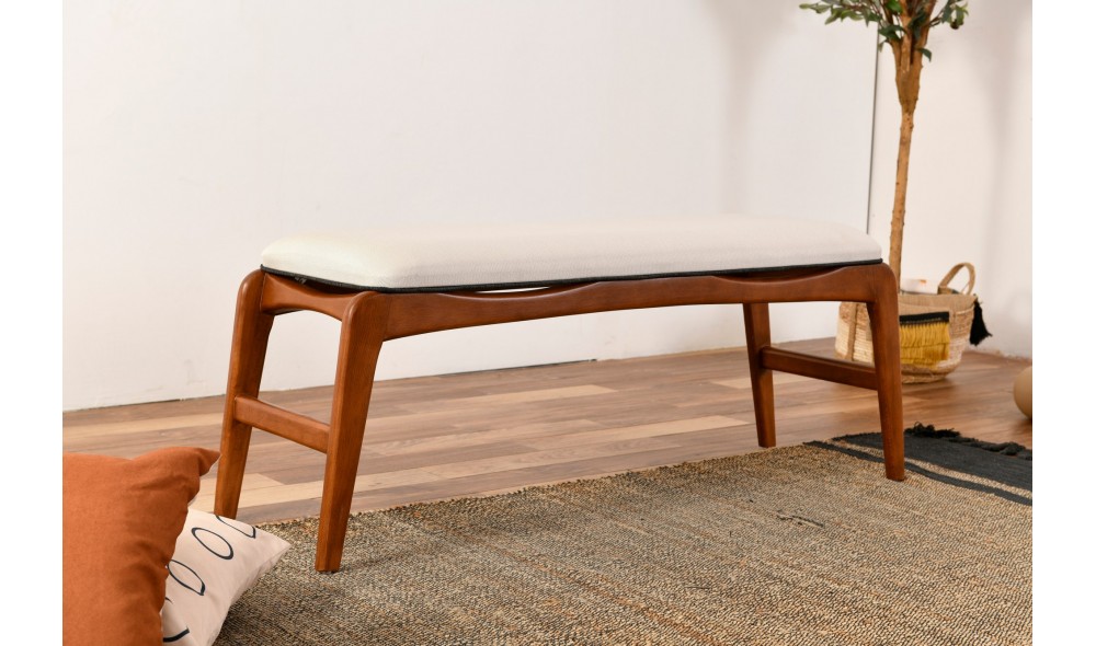 Bancheta, Touch Bench, NucCrema, 120 x 45 x 40 cm